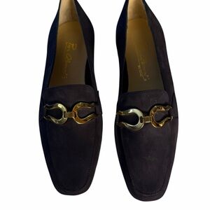 Pier Clements Suede Leather Loafers